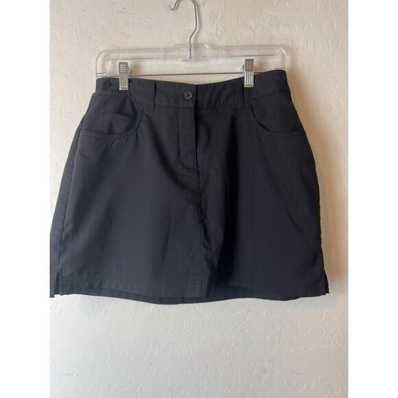 Women Slazenger Black Wicking Stretch Sz 4 RN#104141 Skort - Picture 1 of 6